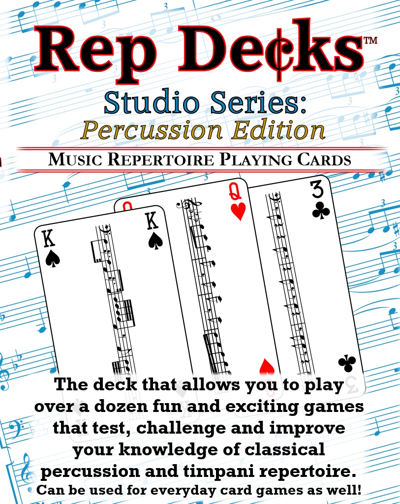 Rep Decks Studio Series: Percussion Edition