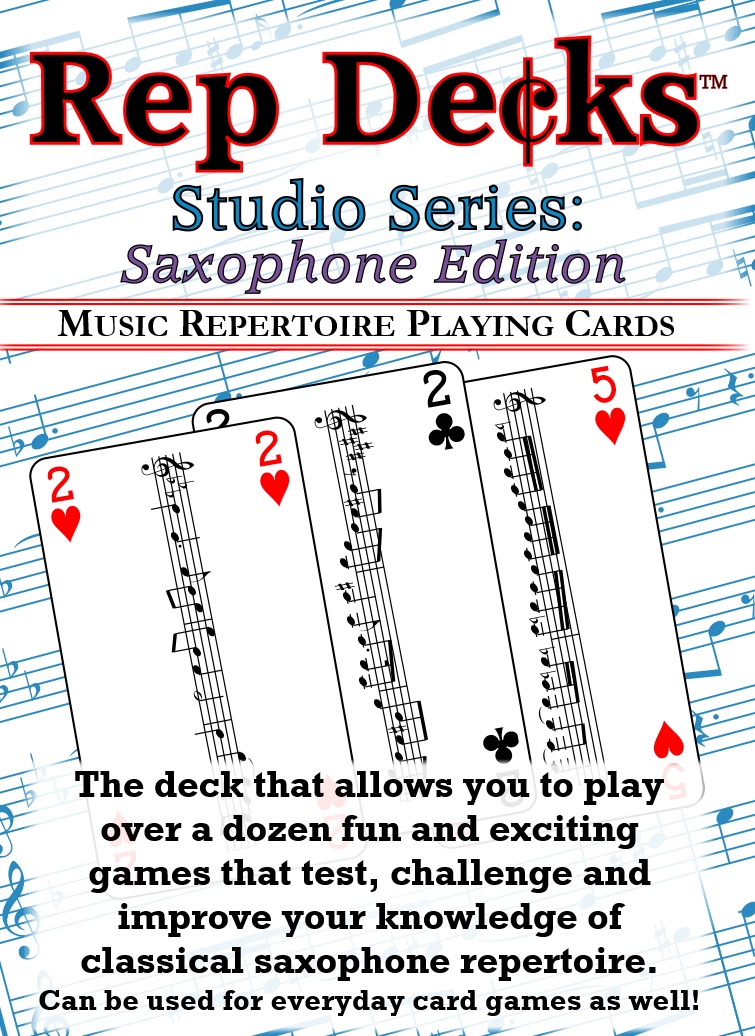 Rep Decks Series Series: Saxophone Edition